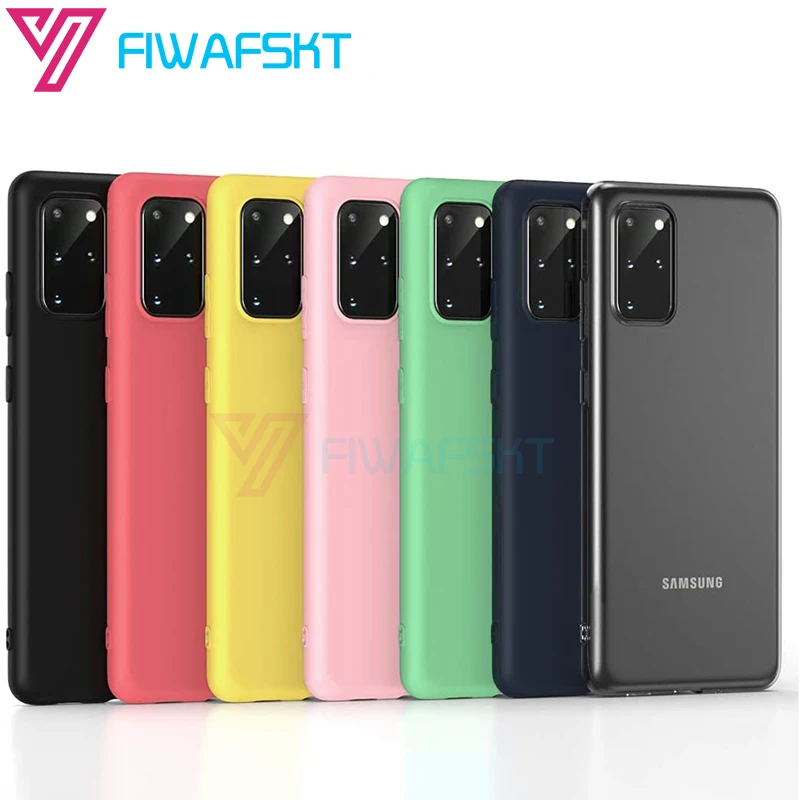 Матовый Мягкий ТПУ чехол для Samsung Galaxy S20 Ultra S10 S10e S8 S9 Plus Note 10 Lite 9 8 Pro силиконовый