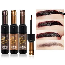 NOVO, гель для бровей, черный, кофейный, серый, отшелушивается, для бровей, тату, тени, для бровей, гель, косметика, макияж для женщин, высокий пигмент, макияж