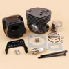 45mm Cylinder Piston Exhaust Muffler Bolt Motor Set For Husqvarna 353 340 346 346XP 350 351 345 Chainsaw Engine Rebuild Kit 3