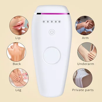 

500000 Flashes Laser Depilator IPL Epilator Permanent Hair Removal Touch Body Leg Bikini Trimmer Photoepilator For Women