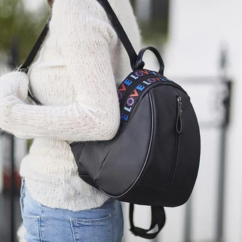 

Ins Hot Backpack Female Korean Version Of The Wild Backpack Oxford Cloth Small Mini Canvas bag Package New