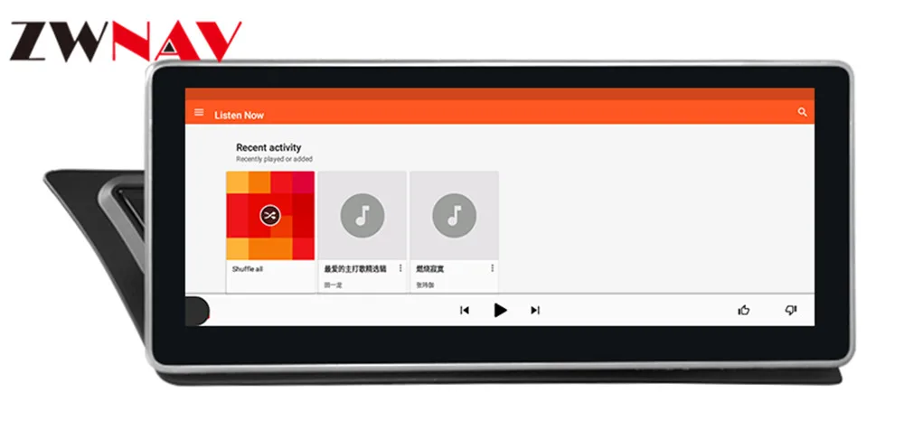 Excellent 10.2 inch Android 9 display for Audi A4/Audi A5 2009-2015 car GPS Navigation headunit dash Multimedia player Radio Tape Recorder 1