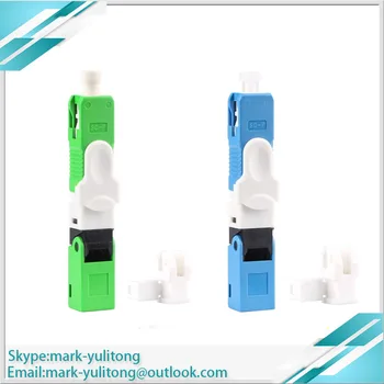 

100PCS ESC250D FTTH SC APC UPC optical level fiber optic connector apc upc Fiber Optic fast connector sc conector rapido fibra