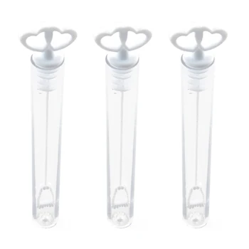 

48Pcs/lot Love Empty Bubble Soap Bottles Plastic Funny Kids Toy banquet Decoration Festival Supplies Wedding Favors