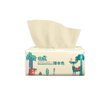 

300sheets/ Pack Multifold Towels Tissue With Fast-drying Absorbency Pockets Skin-friendly Highly Absorbent Hand Towels Paper Z1