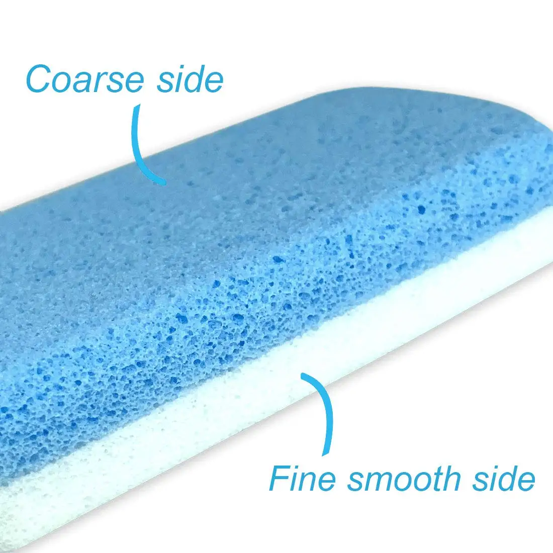 2Pcs Foot Pumice Stone for Heels File Foam Foot Grater Heels Scraper Glass Rasp Pedicure Equipment Natural Pumice Cleaning
