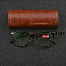 Фотохромные прогрессивные многофокусные чтения очки, оправа для очков фар ближнего и дальнего света очки FML