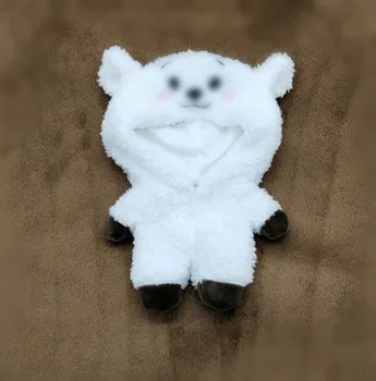 

[MYKPOP]KPOP Doll's Clothes: Hooded Pajama Bodysuit for 20cm dolls (without Doll) KPOP Bangtan Fans Collection SA19120303