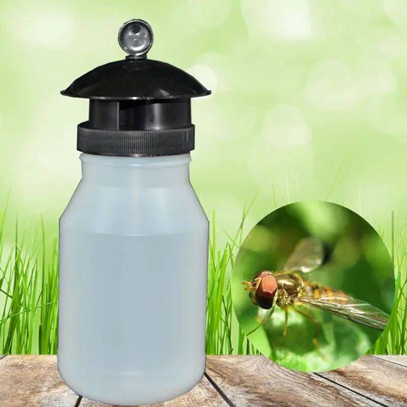 Non Toxic Insect Drosophila Pests Fly Wasp Trap Lure Bait Catcher Gardening Tool Supply Drop Ship Support