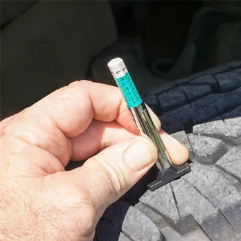 

Universal Car Tire Depth Gauge Tester Color Tyre Tread Metric Gage Motors Measures Tool 8.5cm X 2.5CM Wholesale