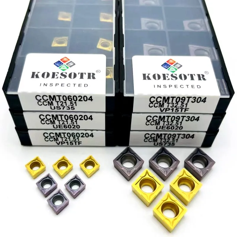 Токарный инструмент CCMT060204 CCMT09T304/308