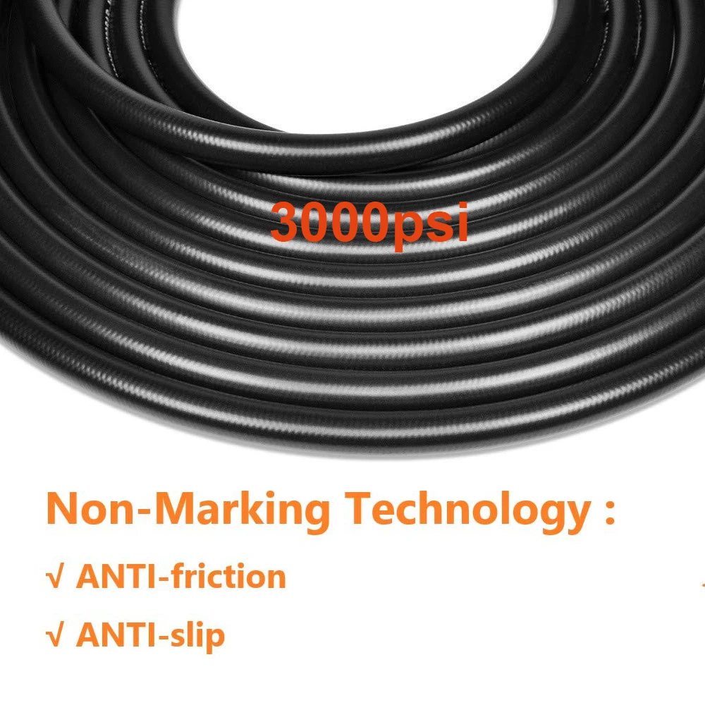 USEU анти-kink 3000PSI мойка высокого давления Hose10M канализационная Автомойка расширительный шланг подходит Karcher Lavor VAS Замена брендовой шайбы
