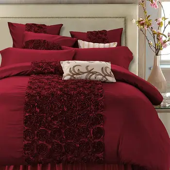 

47 Silk Cotton Luxury Bedding set Queen King Super King size Bed set Duvet cover Bedsheet parure de lit adulte ropa de cama