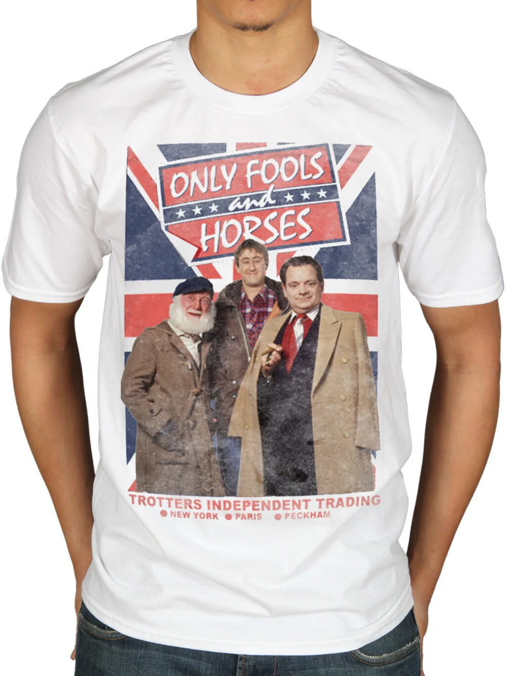 

Official Only Fools And Horses Trotters Independent Trading T-Shirt Del Boy TV Cotton Streetwear Tops Tee Shirt