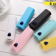 Внешний аккумулятор 2600 мАч, мобильный источник питания, портативное Внешнее зарядное устройство, пластиковая секция для сотовых телефонов