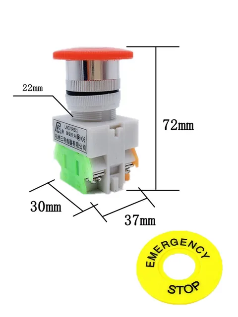 모던한 디자인과 안전한 조작을 위한 MONZYDQ AC 660V 10A 스위치