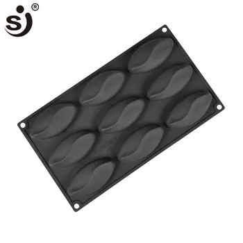 

SJ Black Silicone Mold 3d Mouse Silicone Cake Mold Silicon Bakeware Chocolate Decoration Baking Tools