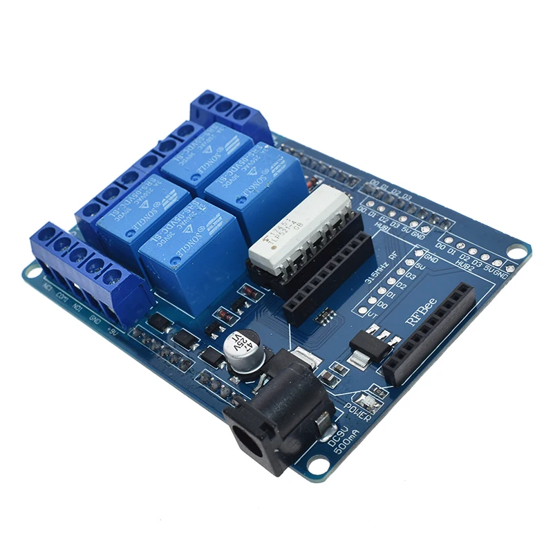 3A 240V 4 канала Беспроводной триггерный релейный модуль оптико изолятор Xbee Bluetooth