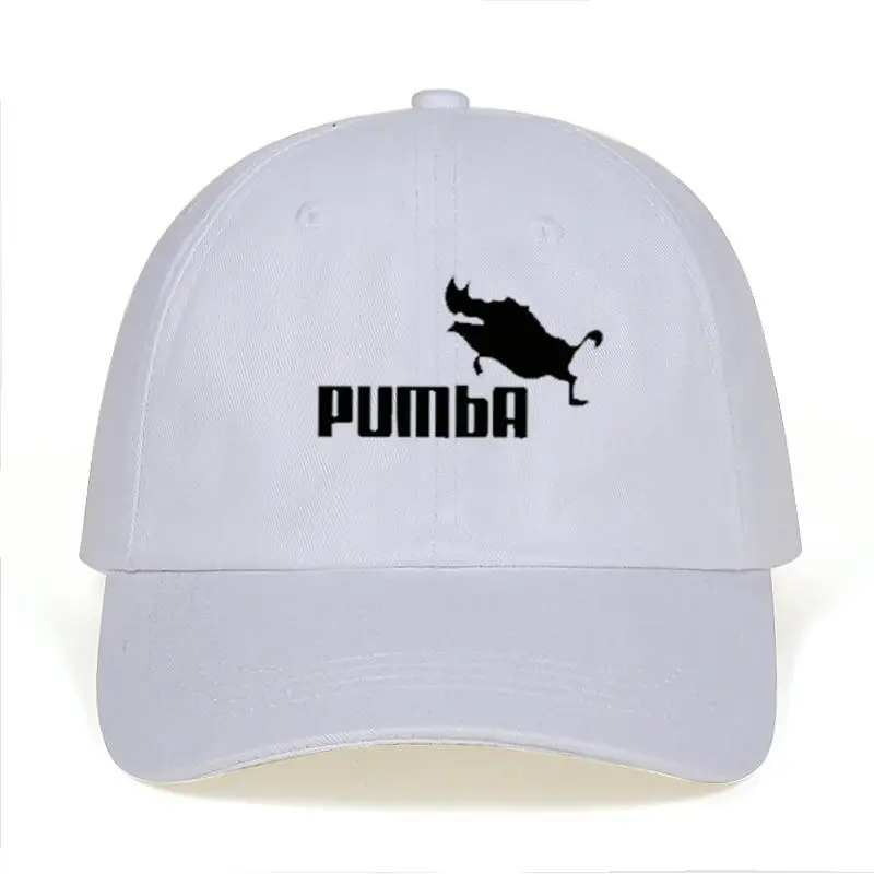 Мужская и wo мужская homme Pumba Повседневная Бейсболка с буквенным принтом и вышивкой, шляпа для папы, летняя Регулируемая хлопковая кепка, шапки