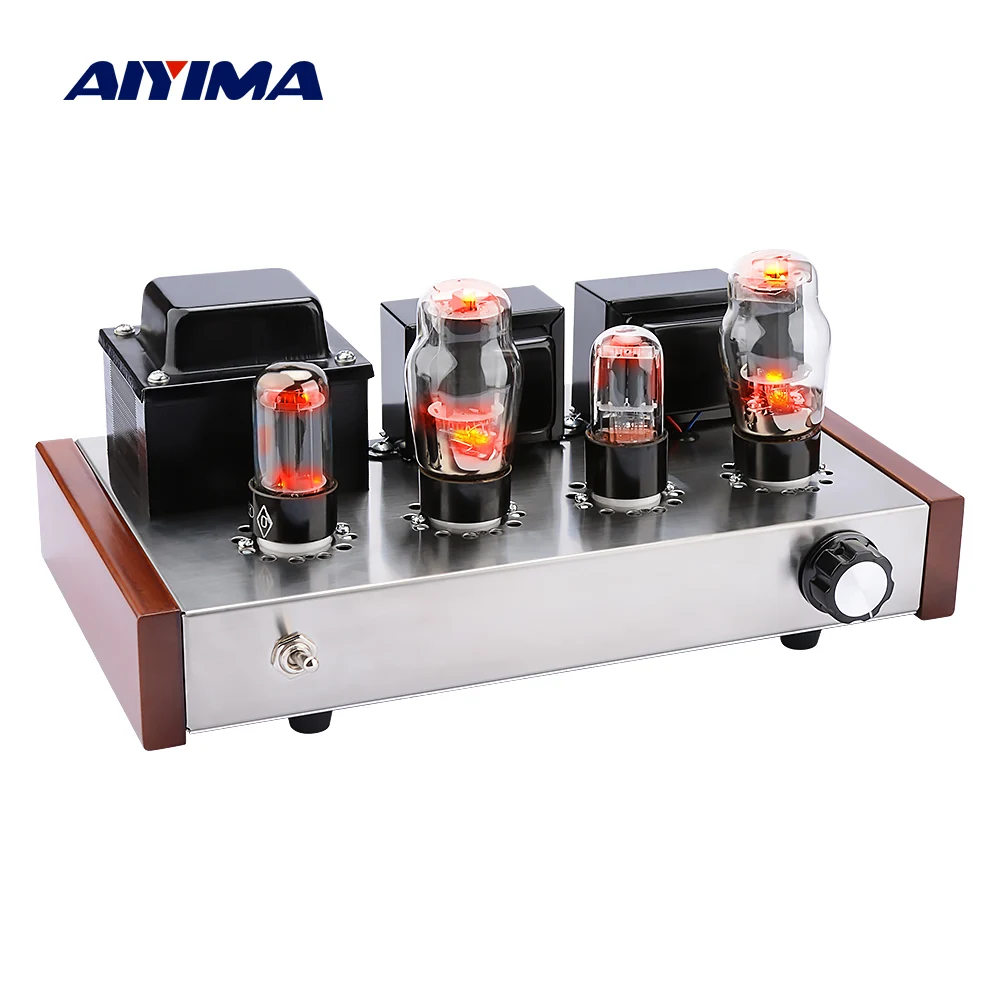 Трубные усилители AIYIMA Hi Fi класс A 6N9P 6P3P 5Z4P вакуумная трубка усилитель мощности