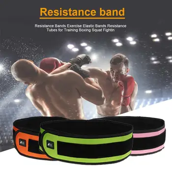 

High Quality Resistance Bands Fitness Sports Exercise Elastic Bands Resistance Tubes Orange/pink/green For Boxing Squat Training