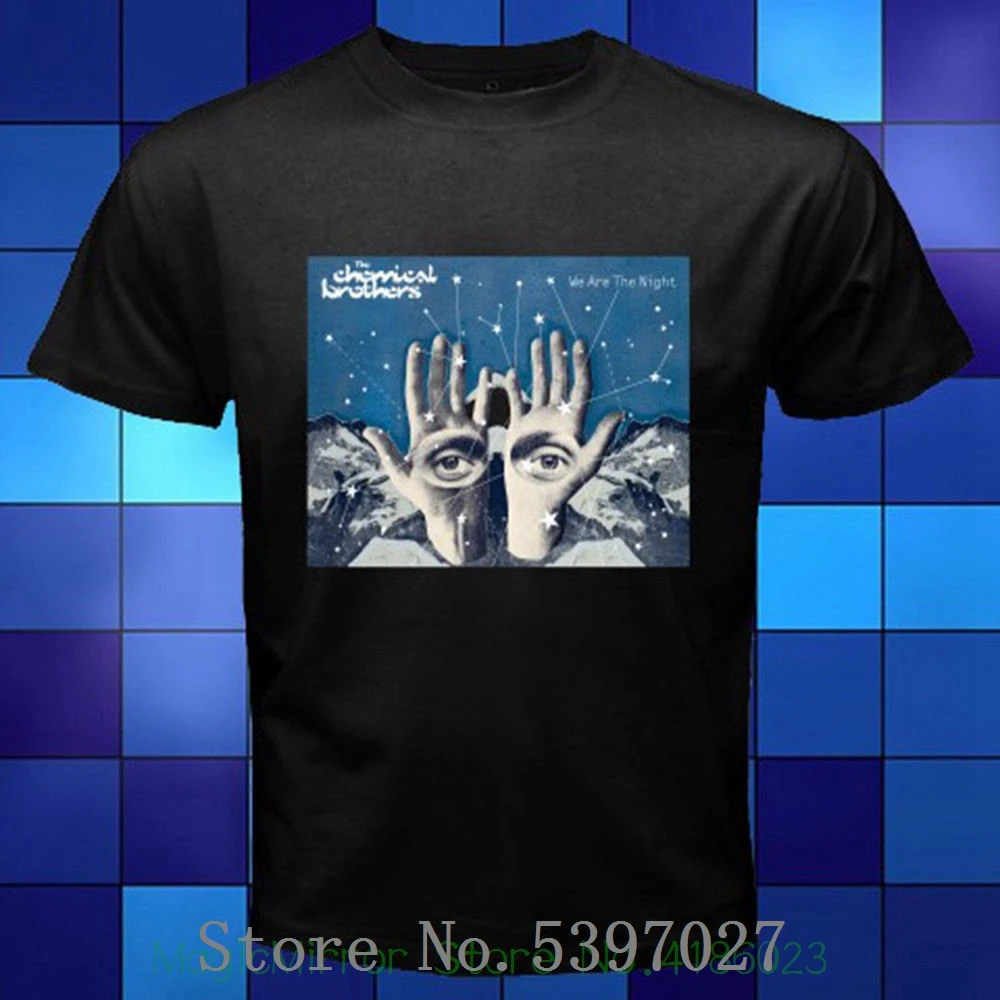 The Chemical Brothers * We Are Night Album Cover черная футболка Размер S до 5XL Футболка Топ с коротким