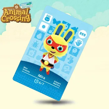 

355 Mira Animal Crossing Card Amiibo Cards Work for Switch NS 3DS Games