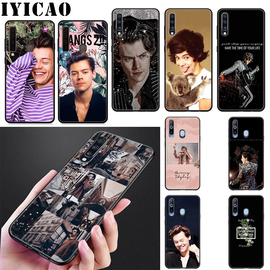 IYICAO певица Harry Styles мягкий силиконовый чехол для телефона samsung J6 A9 A8 A7 A6 плюс 2018 A5 A3