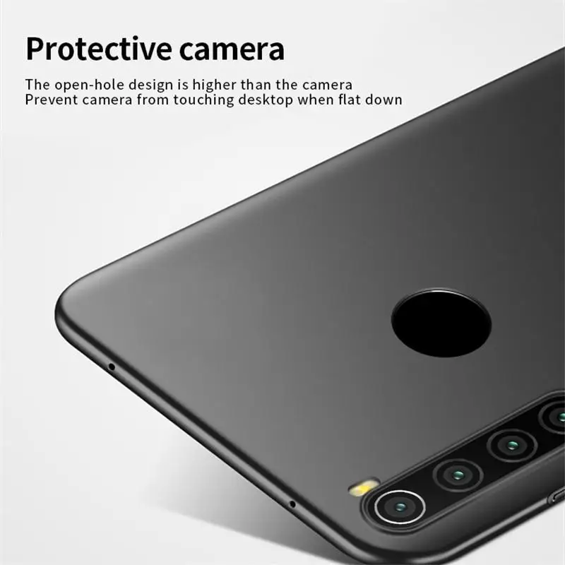 Чехол-накладка для Xiaomi Redmi Note 8 Pro 8T 8 8A стильный Гладкий ультратонкий PC матовый чехол для телефона для Xiaomi Redmi Note 8 чехол