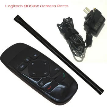 

Original Logitech BCC950 ( USED ) Camera remote control, Power cord supply, Camera Pole,USB cable