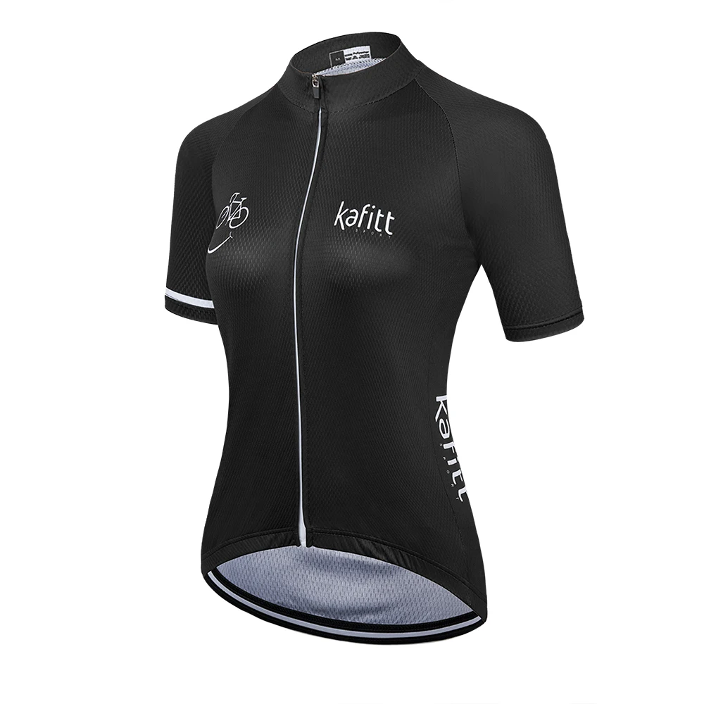 Female Cyclist Kafitt Cycling Clothes MTB Maillot Bike Shirt Downhill Jersey Pro Team Tricota Mountain Bicycle Clothing XS