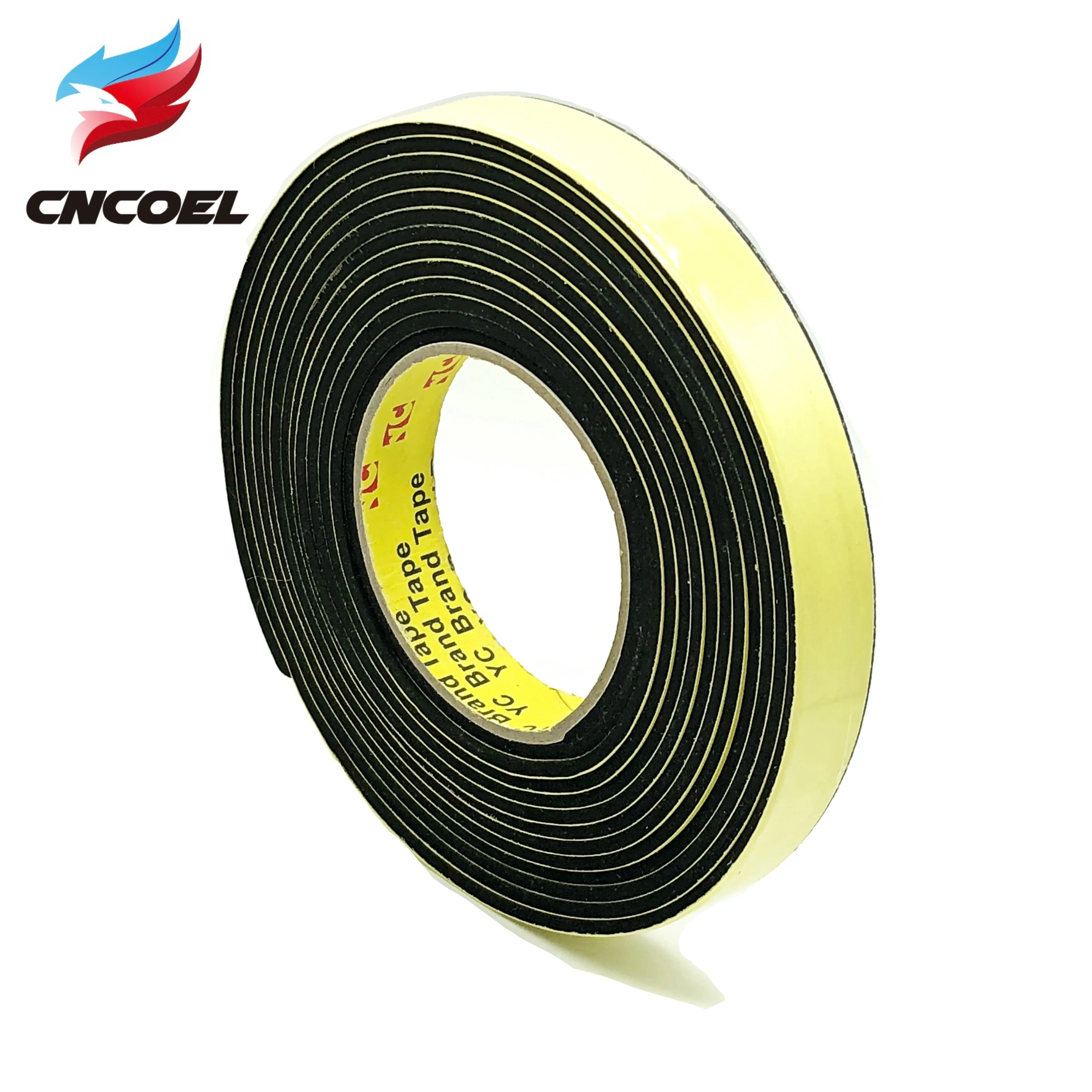 Односторонняя клейкая водонепроницаемая поролоновая лента для зачистки 5 м 1 мм/3