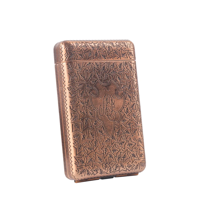 Vintage Three Open Cigarette Case Cigarette Case Travel Zinc Alloy