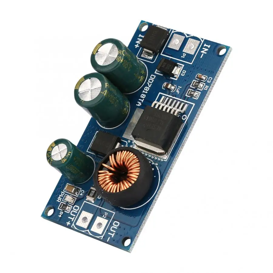 100 кГц 2.1A DC-DC понижающий высоковольтный модуль питания 10-80 в вход постоянного тока