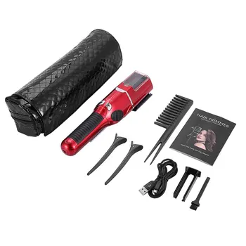

Hair Cutter Kit For Lady Hair Beauty Device Salon Hair Styling Tool Avoid Split Ends USB Cable Powered Hair Trimmer Chargeable