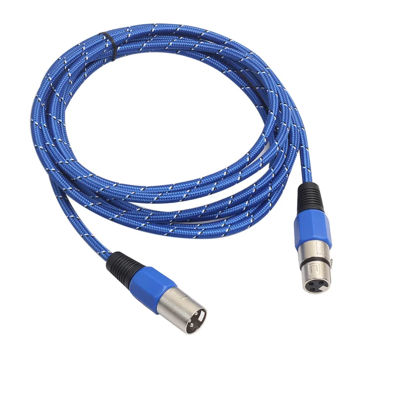 1 м/1 8 м/3 м/5 м микрофонный соединительный кабель 3pin XLR аудиокабель Папа-мама