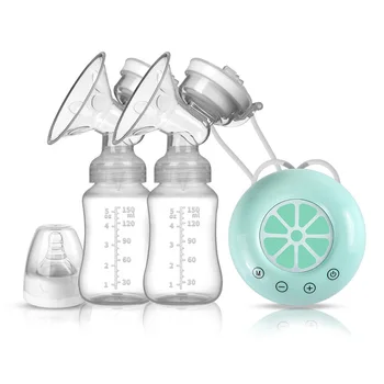 

Electric Double Breast Pump USB BPA Free Breast Pumps Baby Breast Feeding With Nursing Pads And Breast Milk Storage Gift Set