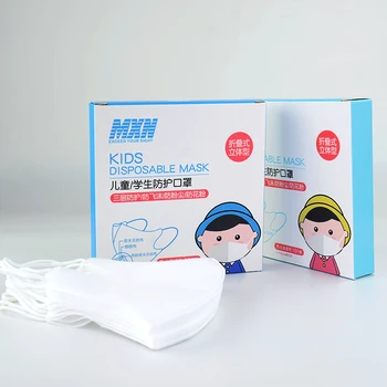 

10PC Three layers of disposable breathable and dustproof child masks PM2.5 Anti-fog Kids Outdoor Activities Comfortable
