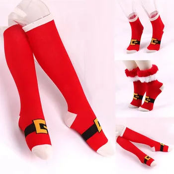 

Socks christmass Winter funny socks Women's Unisex Cotton Socks Print Christmas Socks Thermal Cozy Warm Soft Thick Y927