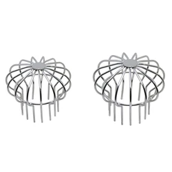 2X 304 Stainless Steel Drain Floor Dome Drain Lock Floor Line Leak Gutter Guard Filter Strainer Stops Leaves 110 & 75