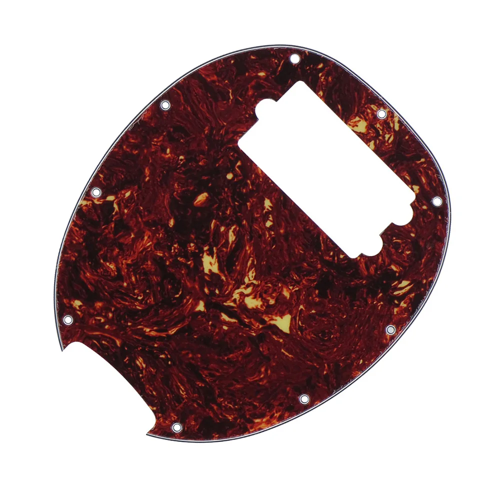 Электрический бас 3Ply Гитара Pickguard ПВХ материал для мм музыкальный человек 4 струны Замена баса черный белый/черный
