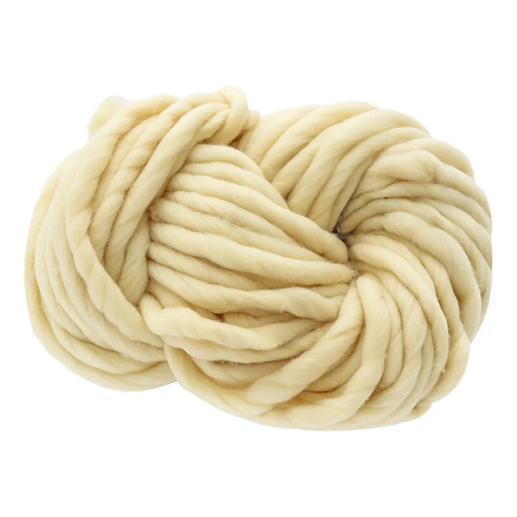 

Chunky Soft Wool Yarn Scarf Knit Thickness Warm Hat Cotton Thread Handcraft DIY Household Supplies 250g Hot Sale