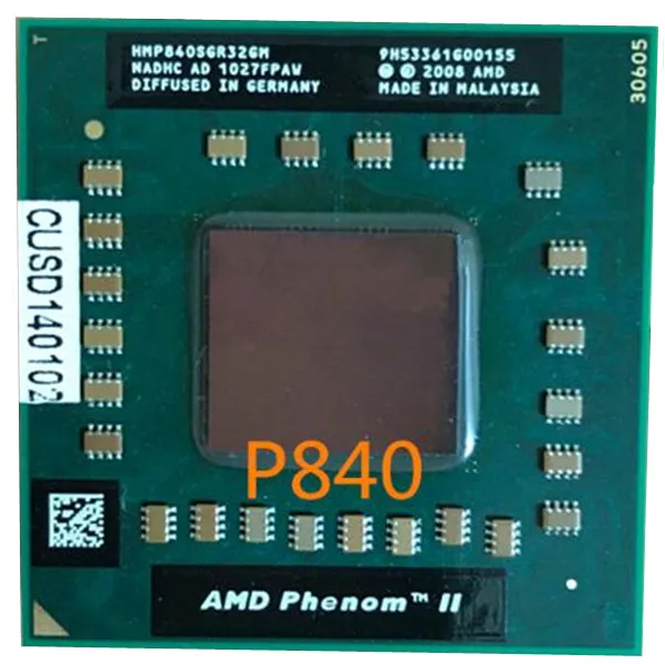Процессор для ноутбука AMD Athlon II трехъядерный мобильный процессор P840 1 9 ГГц HMP840SGR32GM