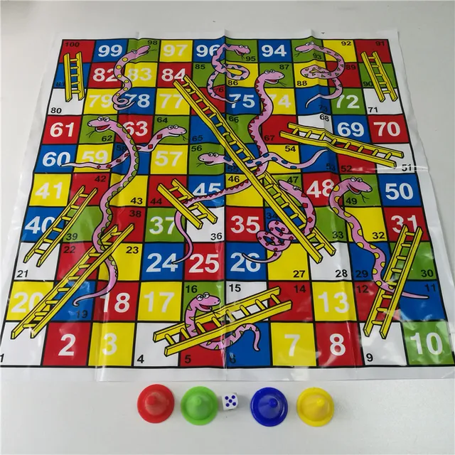 Snake and Ladder Flight Chess Board Game jogos juegos oyun Family Party Games Toys for Kids Adults 1