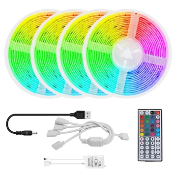 

RGB Strip Light Lamp Lighting Waterproof Backlight Home Fita TV Screen LED Decor for Cafe Restaurant Exquisite Ornaments