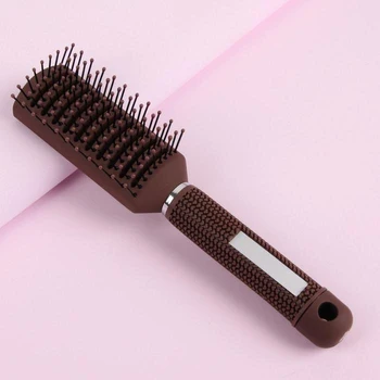 

Massage comb, ventilated, brown
