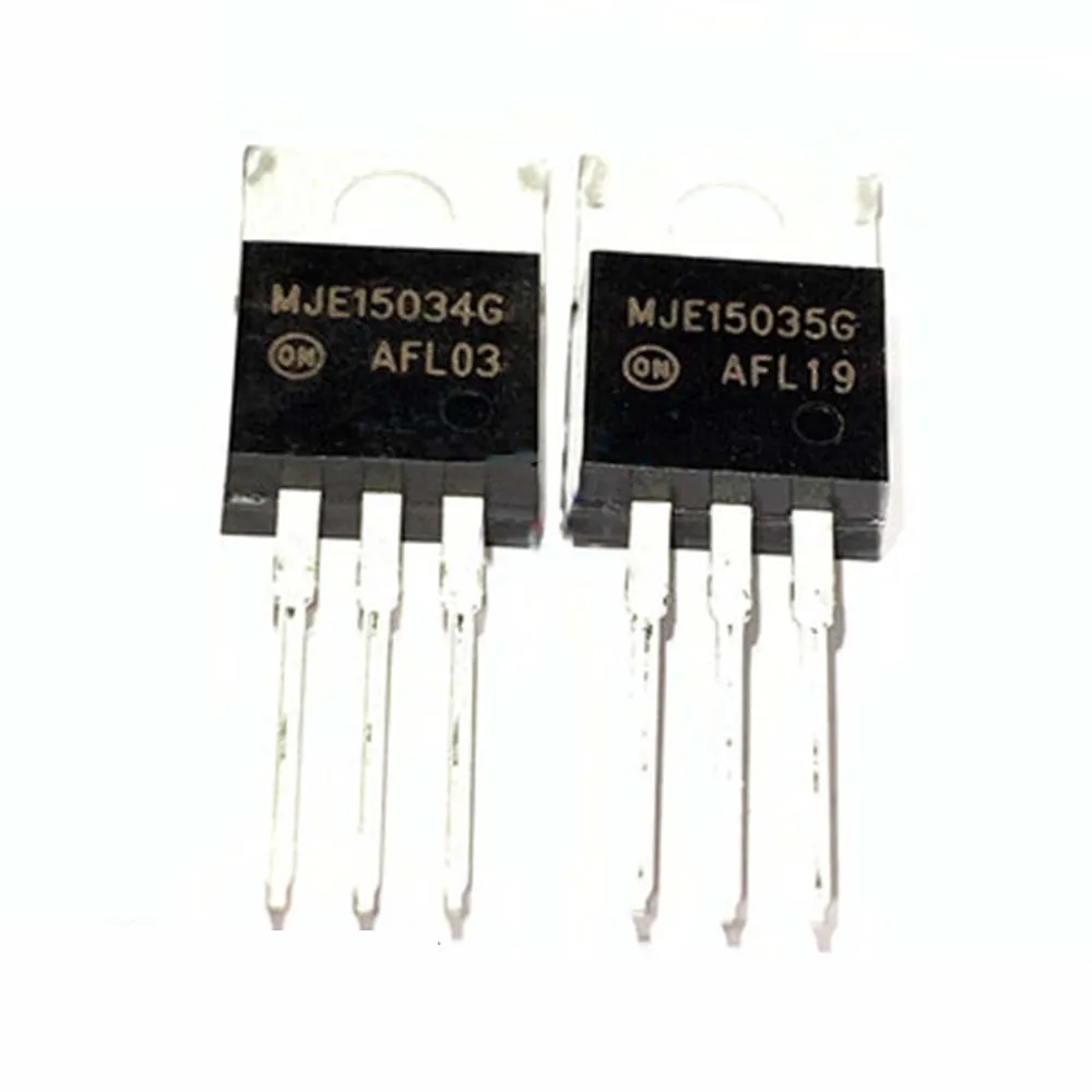 10 шт. Силовые транзисторы MJE15034G TO-220 MJE15035G TO220 (5 MJE15034 + 5 MJE15035) | Мебель