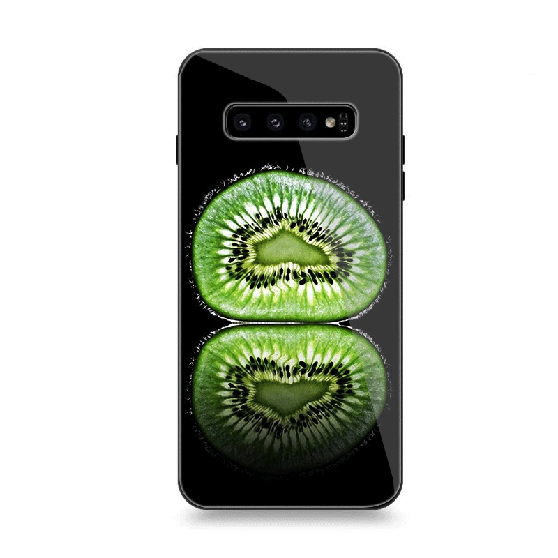 Мобильный чехол для телефона Стекло для samsung A10 A20 A30 A40 A50 A60 A70 S7 край S8 Plus Note 8 9 S10 крышка киви - Цвет: G3