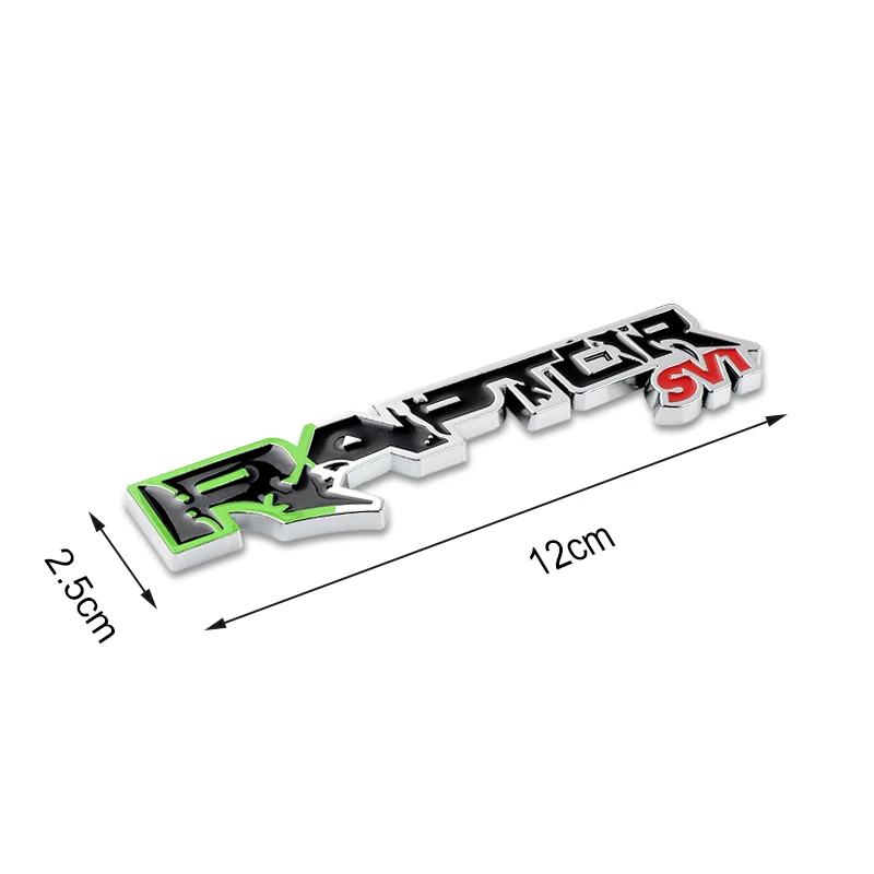 Автомобильный Стайлинг 3D металлический RAPTOR SVT задний значок эмблема наклейки для
