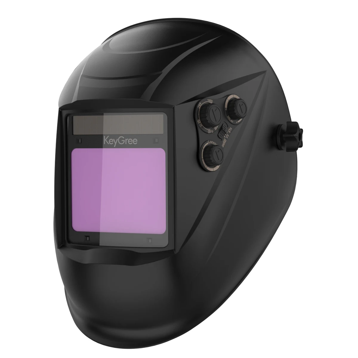 KeyGree Large Screen Welding Mask Auto-darkening welding helmet Solar Weld Hood True Color/Real Color/4arc sensor/Solar cell top welding helmets Welding & Soldering Supplies